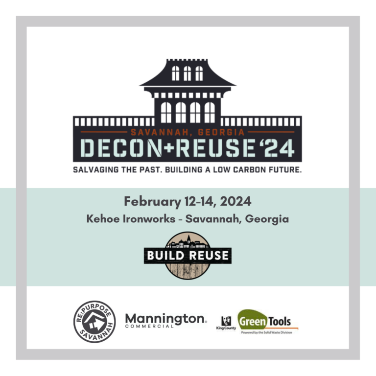 Join us at the Decon & Reuse 2024